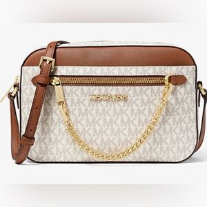 Michael Kors Jet Set Large Logo Crossbody Bag 🆕
